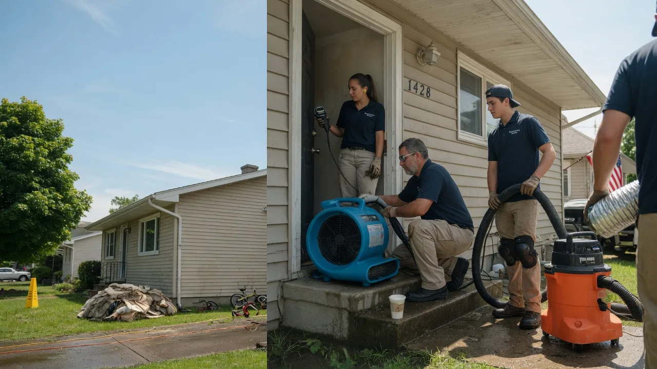 Water Damage Restoration in Kinsman, IL near me